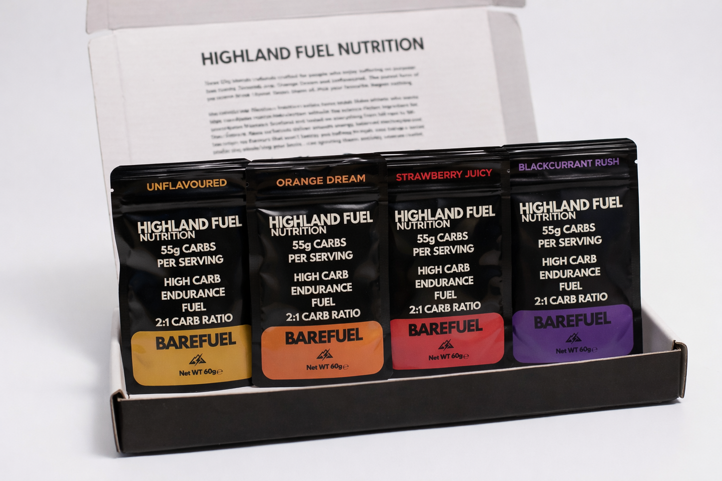 BareFuel™ - High Carb 60g Sample Box