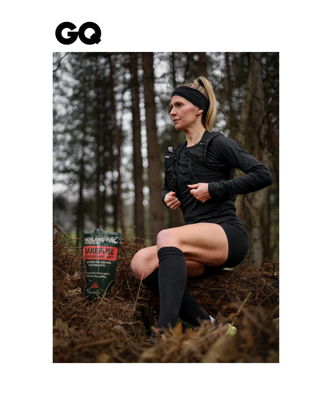 Highland Fuel Nutrition Returns to British GQ for a Second Consecutive Issue