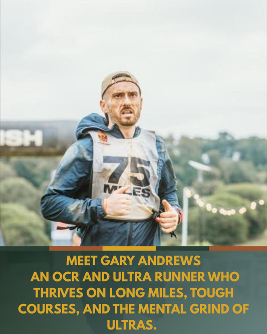 Athlete Announcement: Gary Andrews – OCR & Ultra Running Machine Joins the Highland Fuel Line-Up